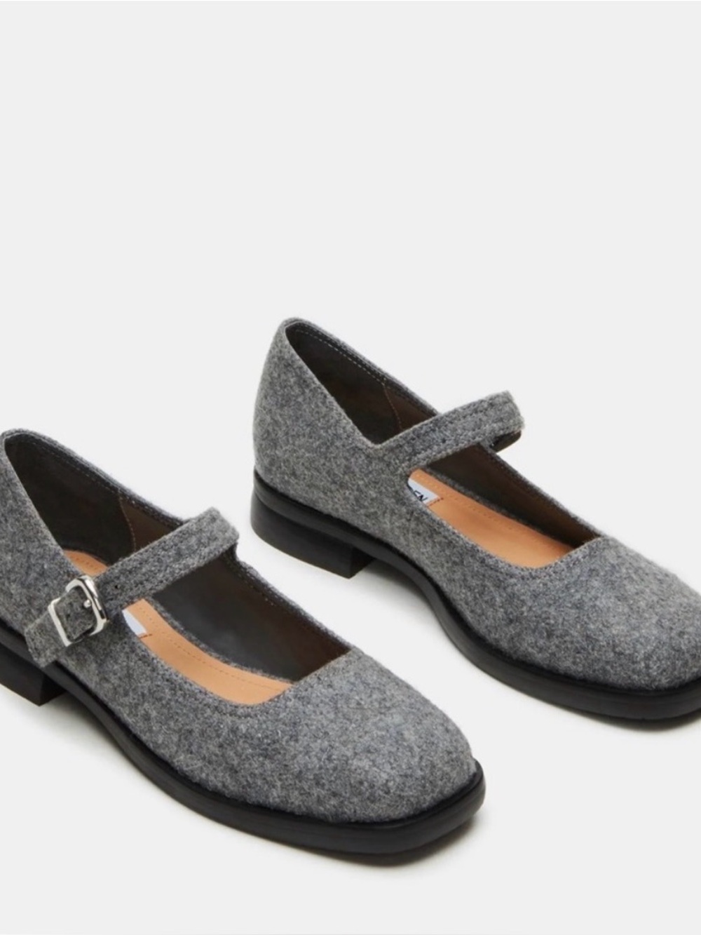 HTF Steve Madden Delancy Flannel Mary Jane Shoes